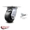 Service Caster 4 Inch Heavy Duty Polyolefin Caster with Ball Bearing and Swivel Lock SCC SCC-35S420-POB-BSL - alternate 6